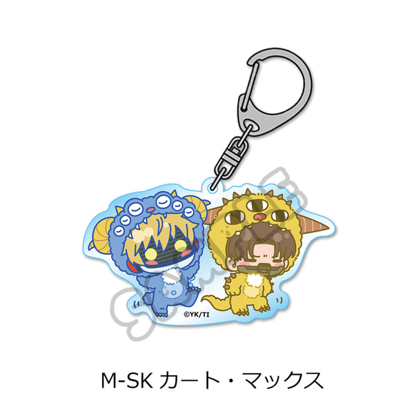 『銀河特急 ミルキー☆サブウェイ』アクリルキーホルダー(mochocho第2弾) M-SK カート・マックス