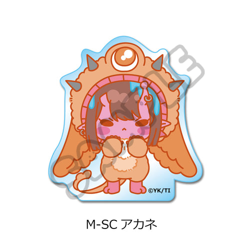 『銀河特急 ミルキー☆サブウェイ』アクリルミニブロック(mochocho第2弾) M-SC アカネ