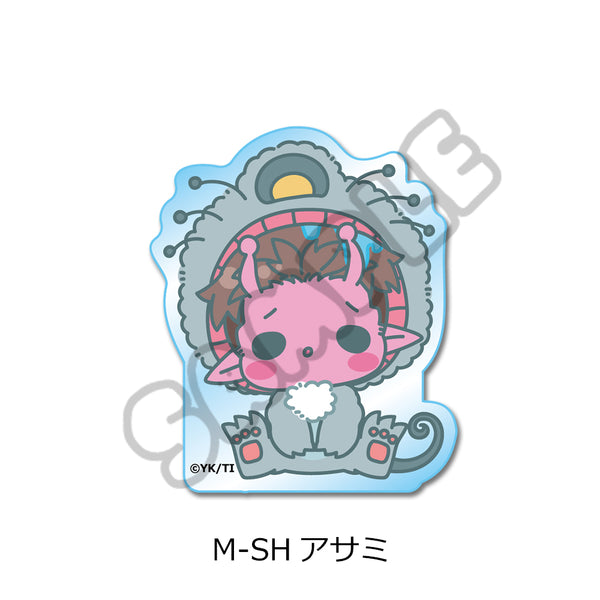 『銀河特急 ミルキー☆サブウェイ』アクリルミニブロック(mochocho第2弾) M-SH アサミ