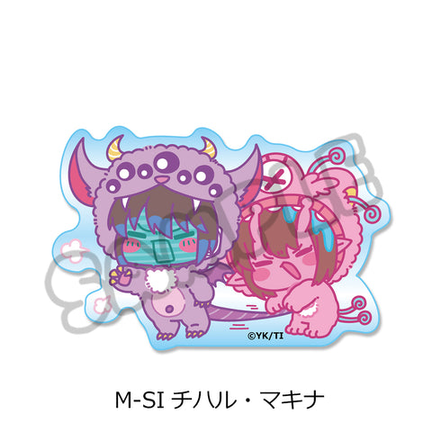 『銀河特急 ミルキー☆サブウェイ』クリアカードステッカー(mochocho第2弾) M-SI チハル・マキナ