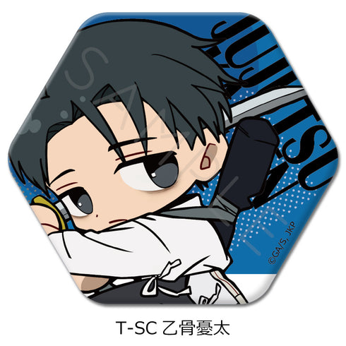『呪術廻戦 第3期 死滅回游』第4弾 六角形缶バッジ T-SC 乙骨憂太