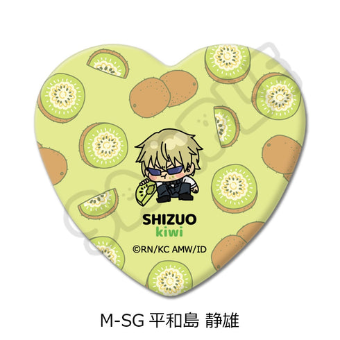 『デュラララ!!×2』第2弾 ハート型缶バッジ M-SG 平和島静雄