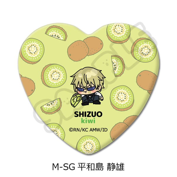 『デュラララ!!×2』第2弾 ハート型缶バッジ M-SG 平和島静雄