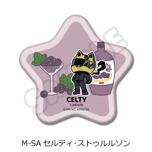 『デュラララ!!×2』第2弾 星形缶バッジ M-SA セルティ・ストゥルルソン