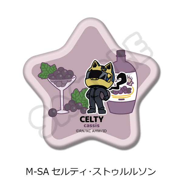 『デュラララ!!×2』第2弾 星形缶バッジ M-SA セルティ・ストゥルルソン
