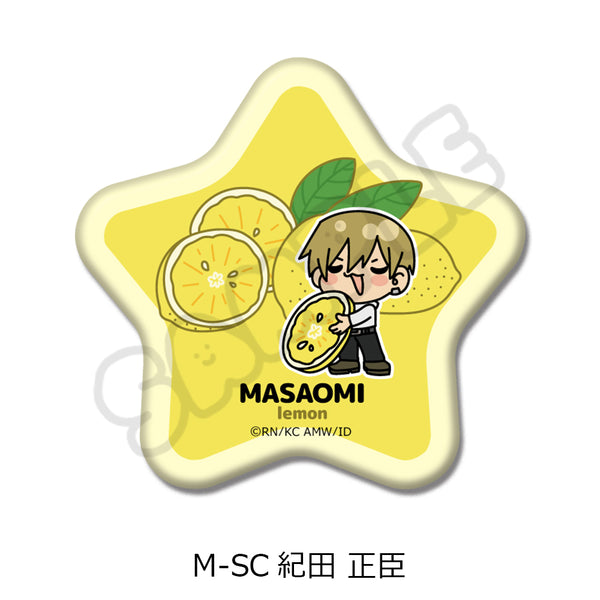 『デュラララ!!×2』第2弾 星形缶バッジ M-SC 紀田正臣