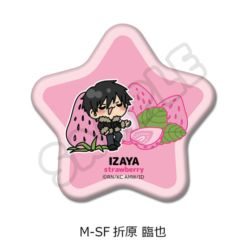 『デュラララ!!×2』第2弾 星形缶バッジ M-SF 折原臨也
