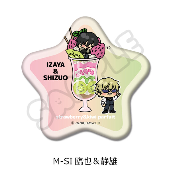 『デュラララ!!×2』第2弾 星形缶バッジ M-SI 臨也&静雄