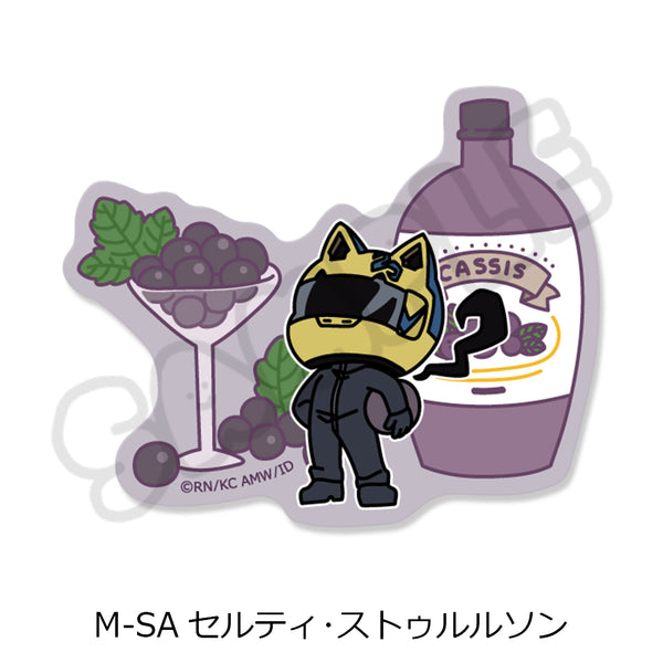 『デュラララ!!×2』第2弾 クリアステッカー M-SA セルティ・ストゥルルソン