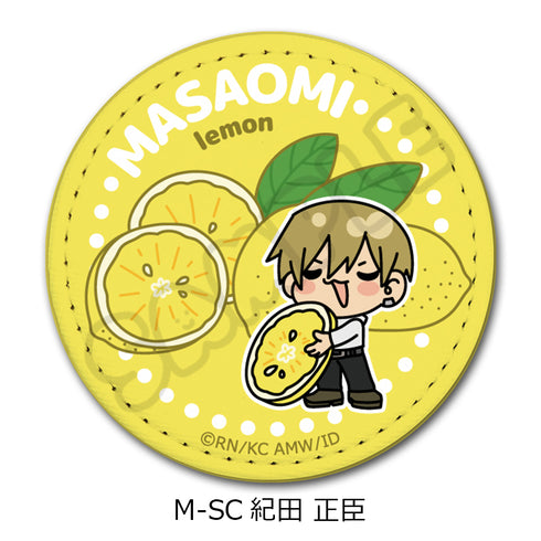 『デュラララ!!×2』第2弾 レザーバッジ(丸形) M-SC 紀田正臣