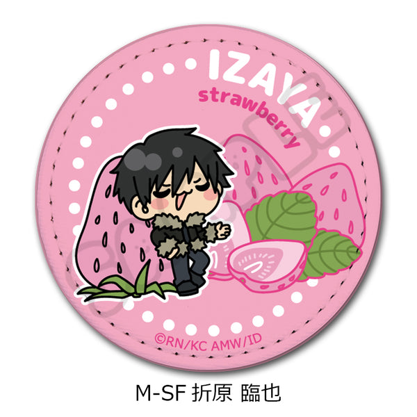 『デュラララ!!×2』第2弾 レザーバッジ(丸形) M-SF 折原臨也