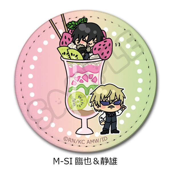 『デュラララ!!×2』第2弾 レザーバッジ(丸形) M-SI 臨也&静雄