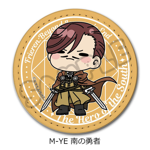 《葬送的弗莉蓮》第3彈 皮革徽章(圓形) M-YE 南方勇者