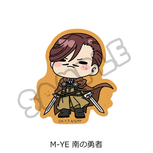 《葬送的弗莉蓮》第3彈 透明鏤空貼紙 M-YE 南方勇者