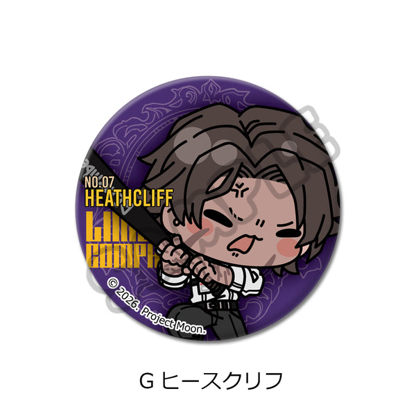 『Limbus Company』丸形缶バッジ(57mm) G ヒースクリフ