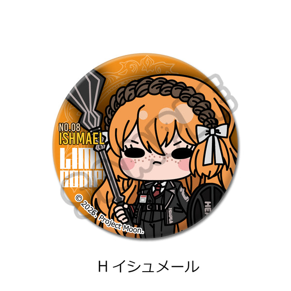 "Limbus Company" Round Pin (57mm) H: Ishmael