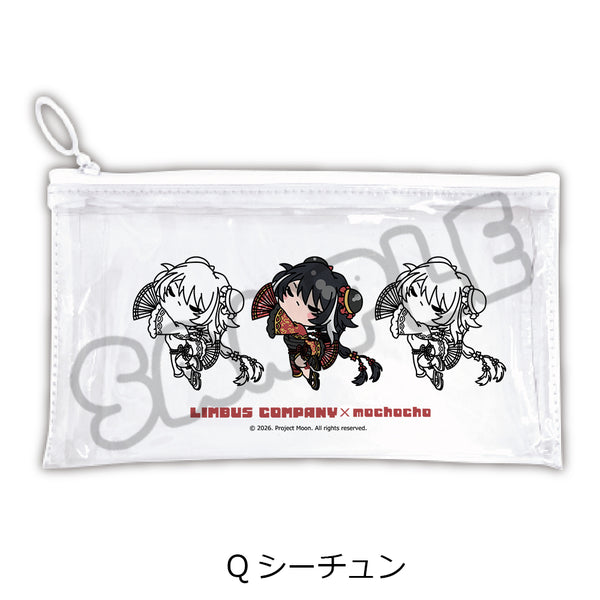 "Limbus Company" Flat Clear Pouch Q Seichun