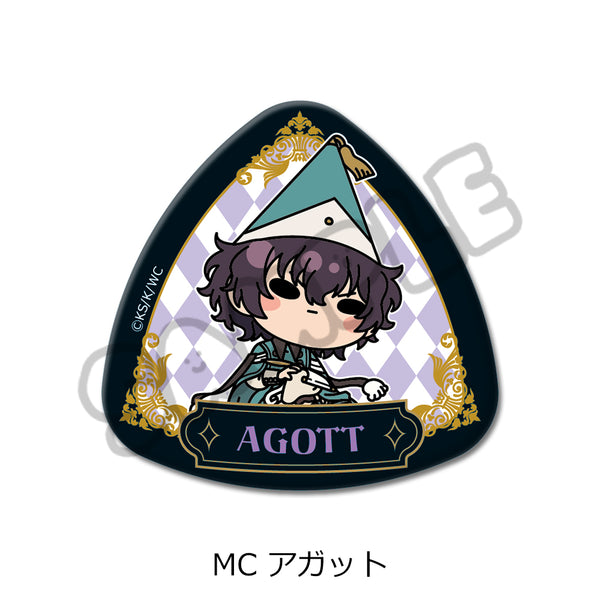 『とんがり帽子のアトリエ』第2弾 三角形缶バッジ MC アガット