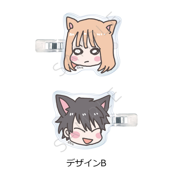 『とことんクズな渡良瀬なのに』前髪クリップ デザインB