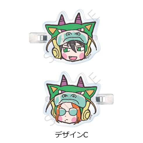『とことんクズな渡良瀬なのに』前髪クリップ デザインC