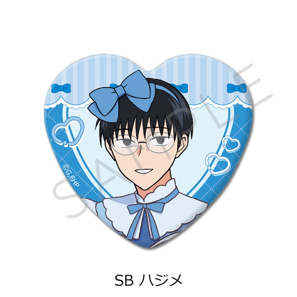 "Everyday Host" Series 2: Heart-Shaped Pin Badge SB Hajime