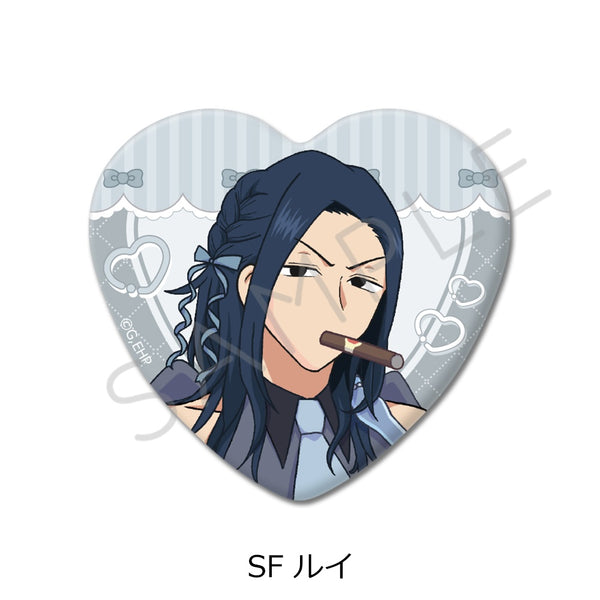 "Everyday Host" Series 2: Heart-Shaped Pin Badge—SF Louis