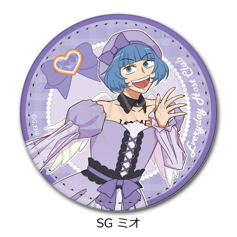 "Everyday Host" Series 2: Leather Badge (Round) SG Mio