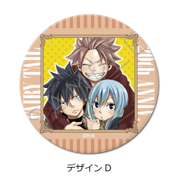 《FAIRY TAIL》圓形徽章(57mm) 設計D
