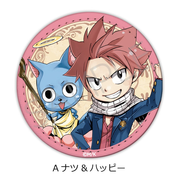 『FAIRY TAIL』第2弾 レザーバッジ A ナツ&ハッピー