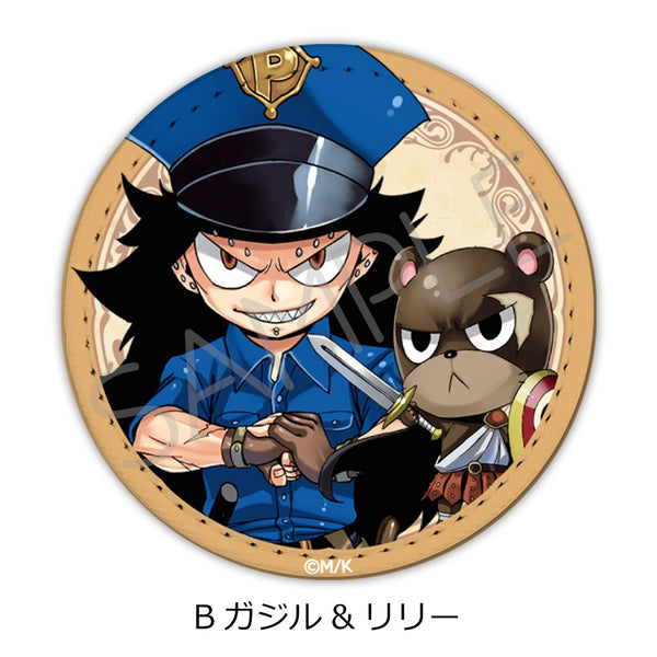 『FAIRY TAIL』第2弾 レザーバッジ B ガジル&リリー