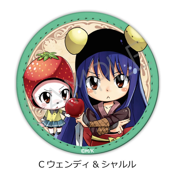 『FAIRY TAIL』第2弾 レザーバッジ C ウェンディ&シャルル
