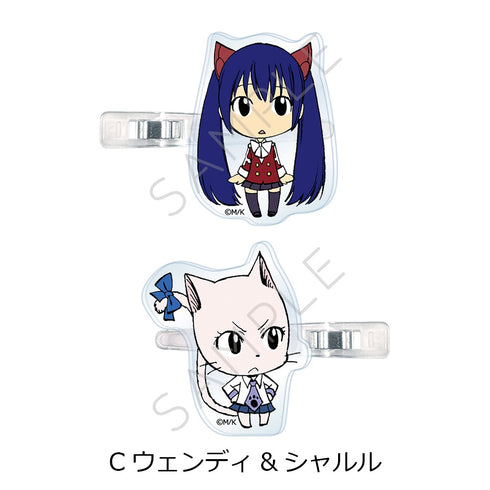 『FAIRY TAIL』第2弾 前髪クリップ C ウェンディ&シャルル