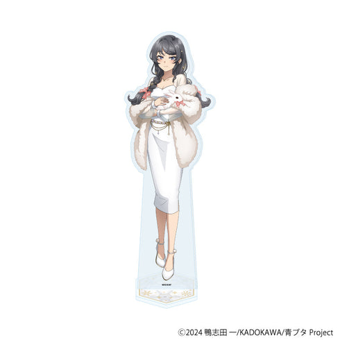 『青春ブタ野郎はサンタクロースの夢を見ない』アクリルスタンド07/桜島麻衣 ホワイトウィンターver.(描き下ろしイラスト)