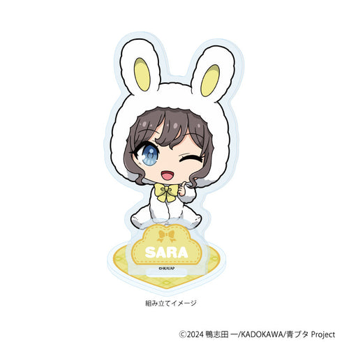 『青春ブタ野郎はサンタクロースの夢を見ない』アクリルスタンドプレート05/姫路紗良 ホワイトウィンターver.(ミニキャライラスト)