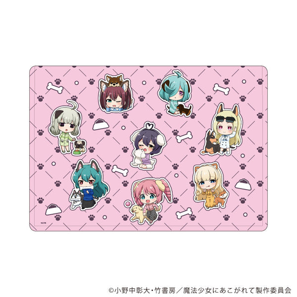 『魔法少女にあこがれて』キャラクリアケース09/集合デザイン(ミニキャライラスト)