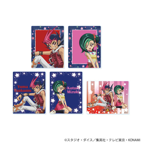 『遊☆戯☆王ZEXAL』アクリルカード02/コンプリートセット(全5種)(描き下ろしイラスト)