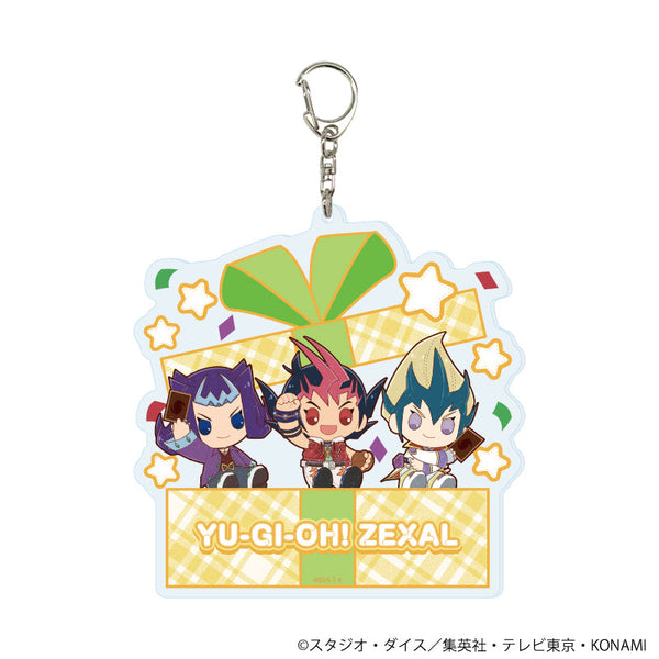 『遊☆戯☆王ZEXAL』デカアクリルキーホルダー02/遊馬&凌牙&カイト(ぽてぬいアート)