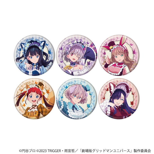 『グリッドマンユニバース』缶バッジ29/ケモミミロリィタver. コンプリートセット(全6種)(描き下ろしイラスト)