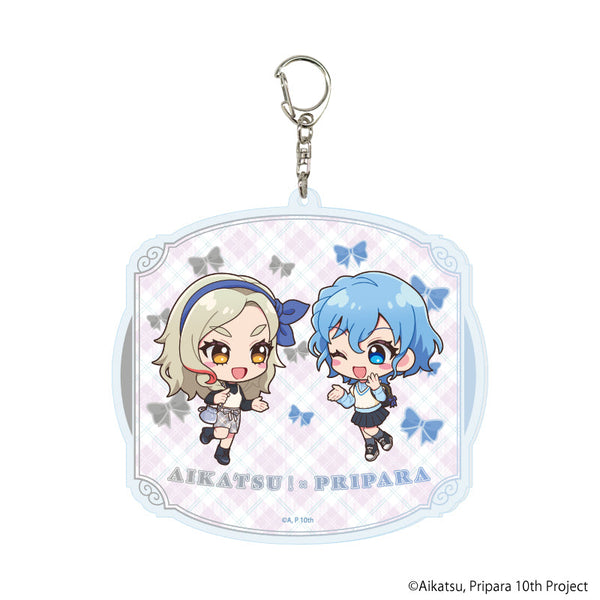 『アイカツ!×プリパラ THE MOVIE -出会いのキセキ!-』デカアクリルキーホルダー05/凛&ドロシー(ミニキャライラスト)