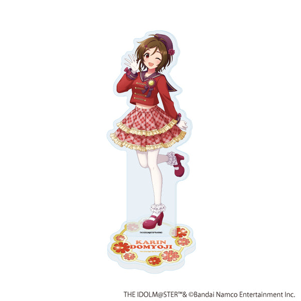『アイドルマスター シンデレラガールズ』アクリルスタンド33/道明寺歌鈴 制服アイドル衣装風(描き下ろしイラスト)