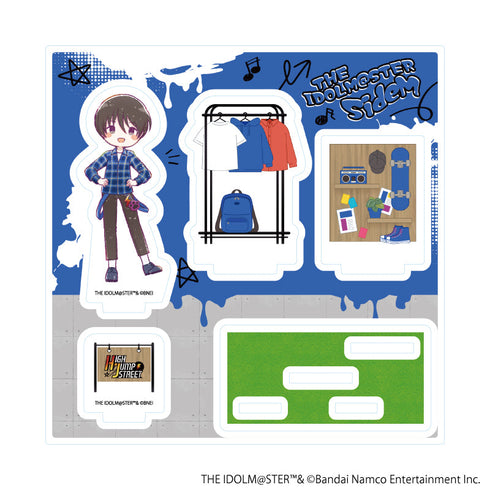 『アイドルマスター SideM』アクリルスタンドプレート02/冬美 旬(グラフアートイラスト)