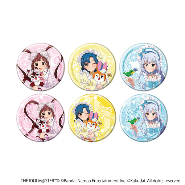 『アイドルマスター ミリオンライブ!×クッピーラムネ』缶バッジ01/コンプリートセット(全6種)(描き下ろしイラスト)