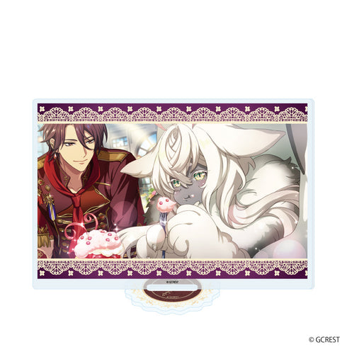 『夢職人と忘れじの黒い妖精』アクリルスタンド62/クーヘン&カプリス(公式イラスト)