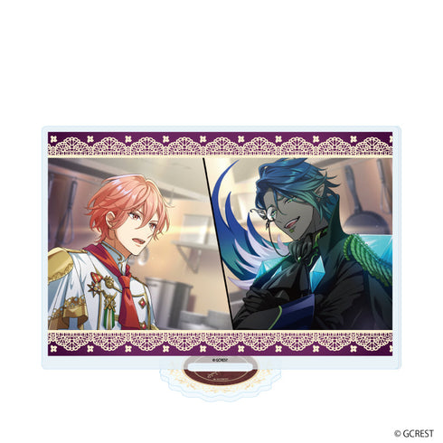 『夢職人と忘れじの黒い妖精』アクリルスタンド63/キュイ&フィデル(公式イラスト)