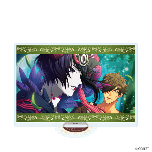 『夢職人と忘れじの黒い妖精』アクリルスタンド66/ラグーン&エンプ(公式イラスト)