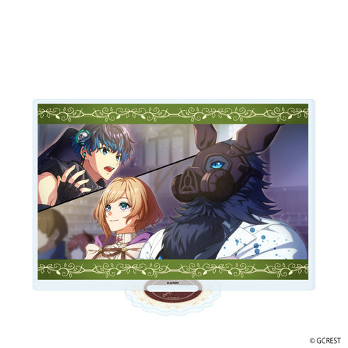 『夢職人と忘れじの黒い妖精』アクリルスタンド68/リンク&ジェニーオ(公式イラスト)