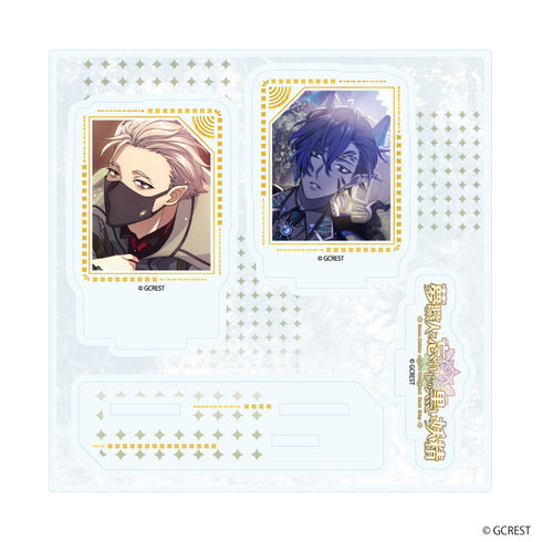 『夢職人と忘れじの黒い妖精』アクリルスタンドプレート40/ホロウ&エファセ(公式イラスト)