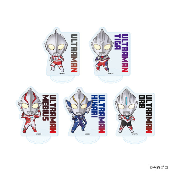『ウルトラマンシリーズ』アクリルぷちスタンド05/コンプリートセット(全5種)(ミニキャライラスト)