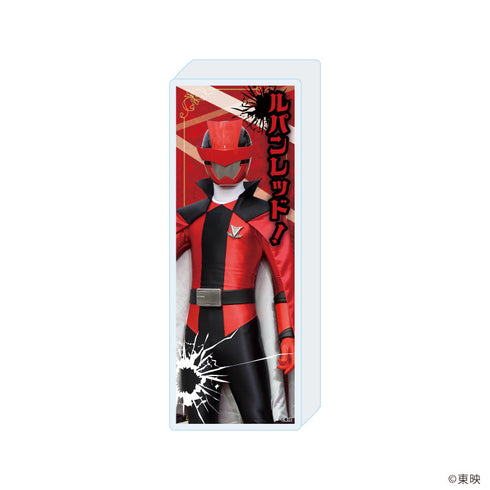 『快盗戦隊ルパンレンジャーVS警察戦隊パトレンジャー』ミニアクリルブロック01/ルパンレッド(公式イラスト)