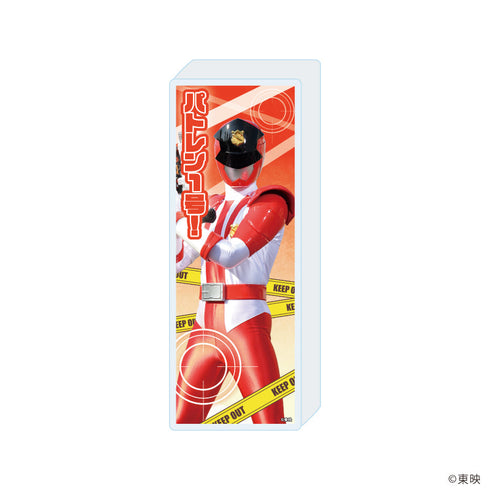 『快盗戦隊ルパンレンジャーVS警察戦隊パトレンジャー』ミニアクリルブロック05/パトレン1号(公式イラスト)